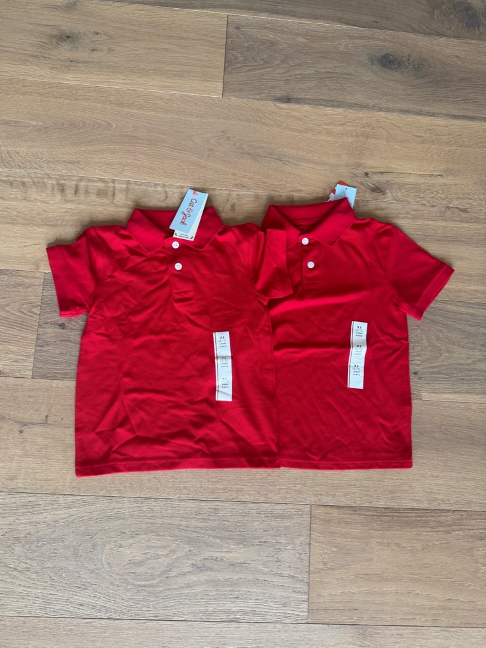 Lot of XS(4/5) Boys Uniform Polos
